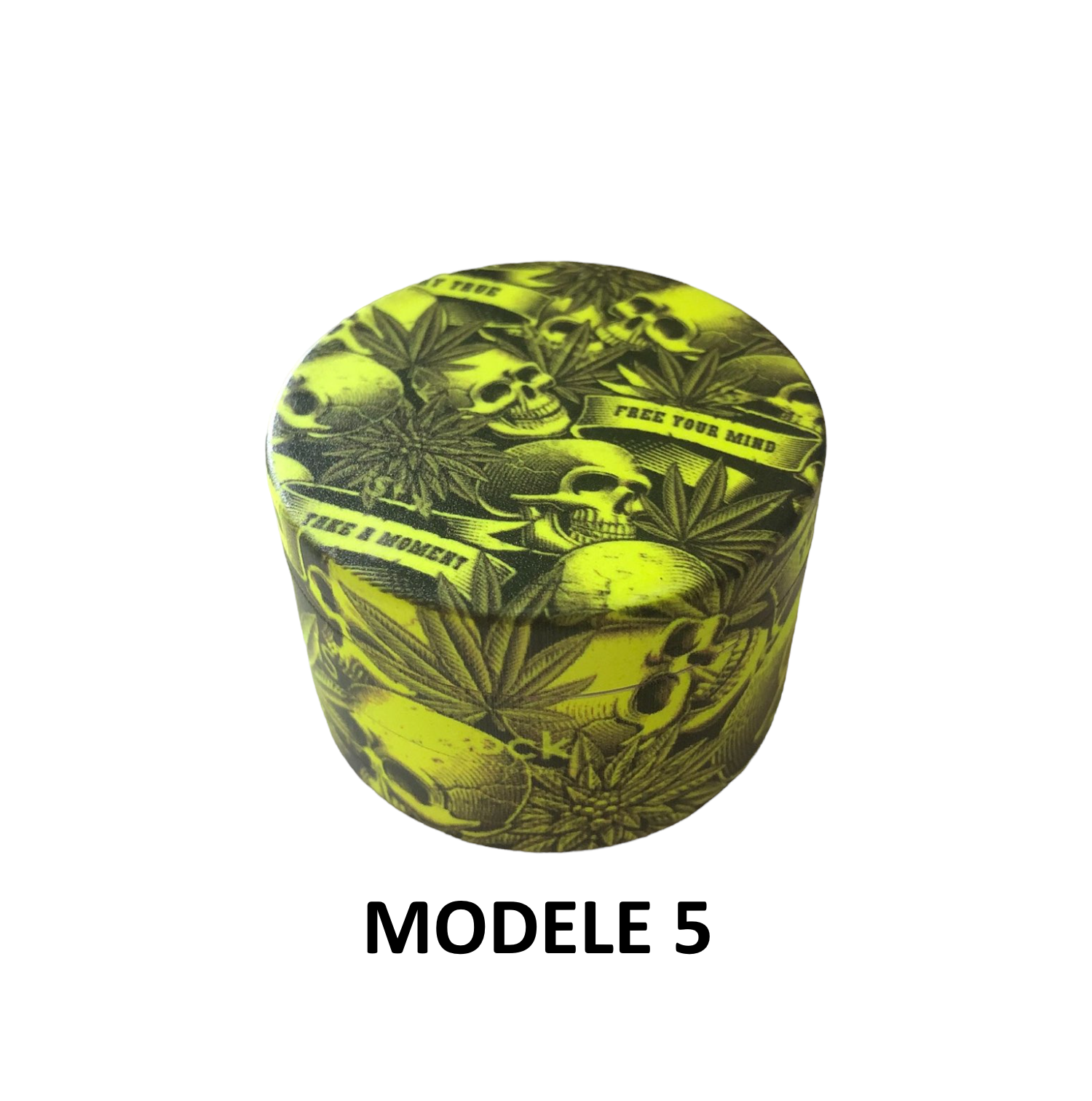 Grinder 50mm green skulls — vue 4