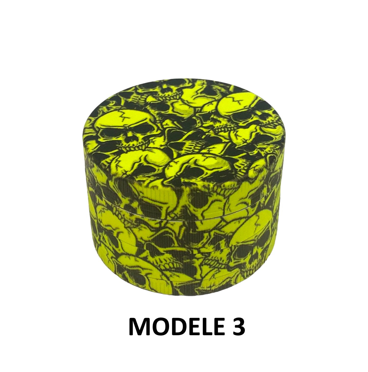 Grinder 50mm green skulls — vue 2
