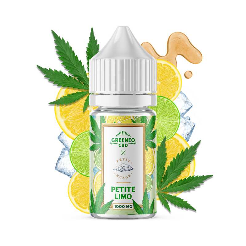 E-liquide CBD petite limo sans nicotine