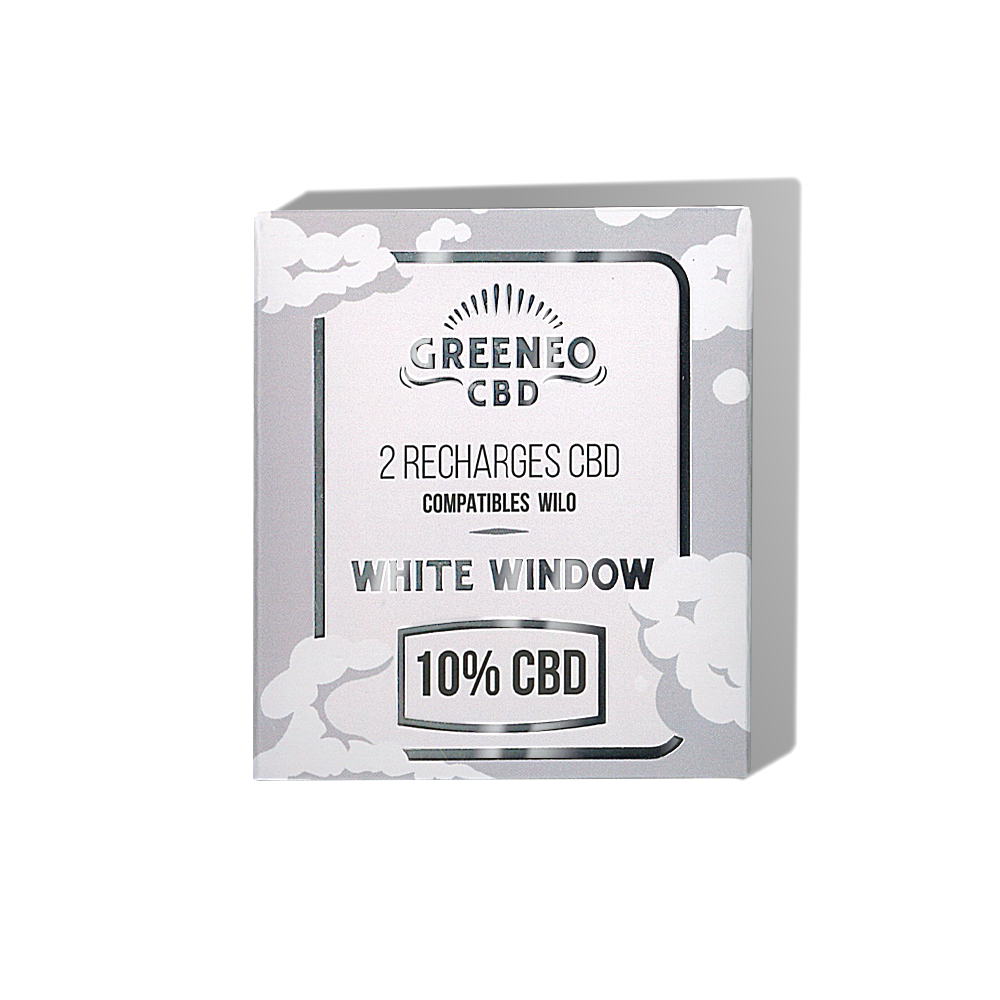 Cartouche e-liquide CBD 10% White Window - 2 pcs sans nicotine — vue 3