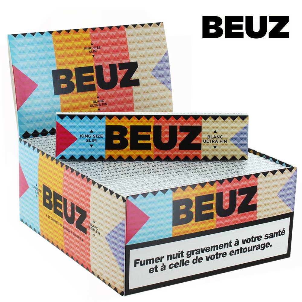 Boite de 50 carnets Beuz King Size Slim — vue 3