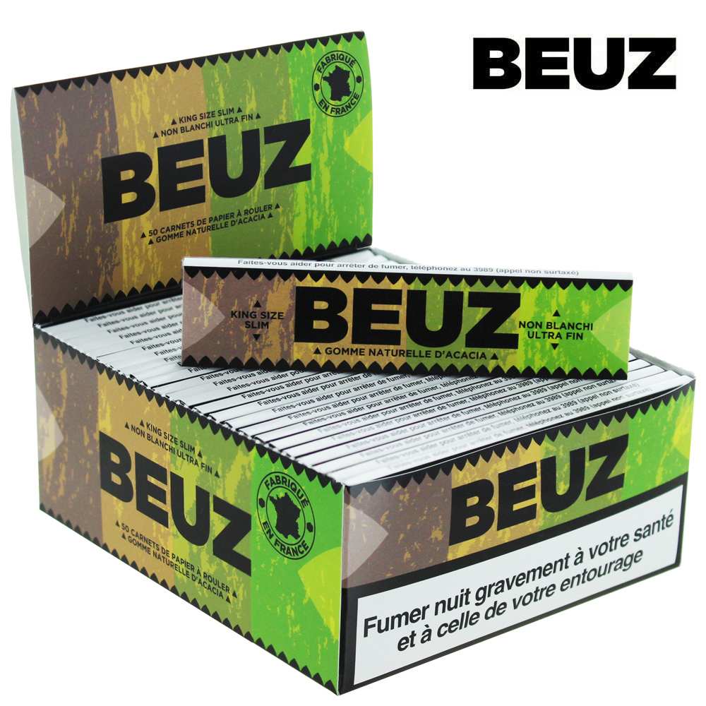 Boite de 50 carnets Beuz Brown Slim King Size — vue 3