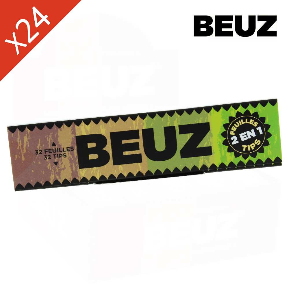 Boite de 24 carnets Beuz Brown Slim King Size + Filtres — vue 3