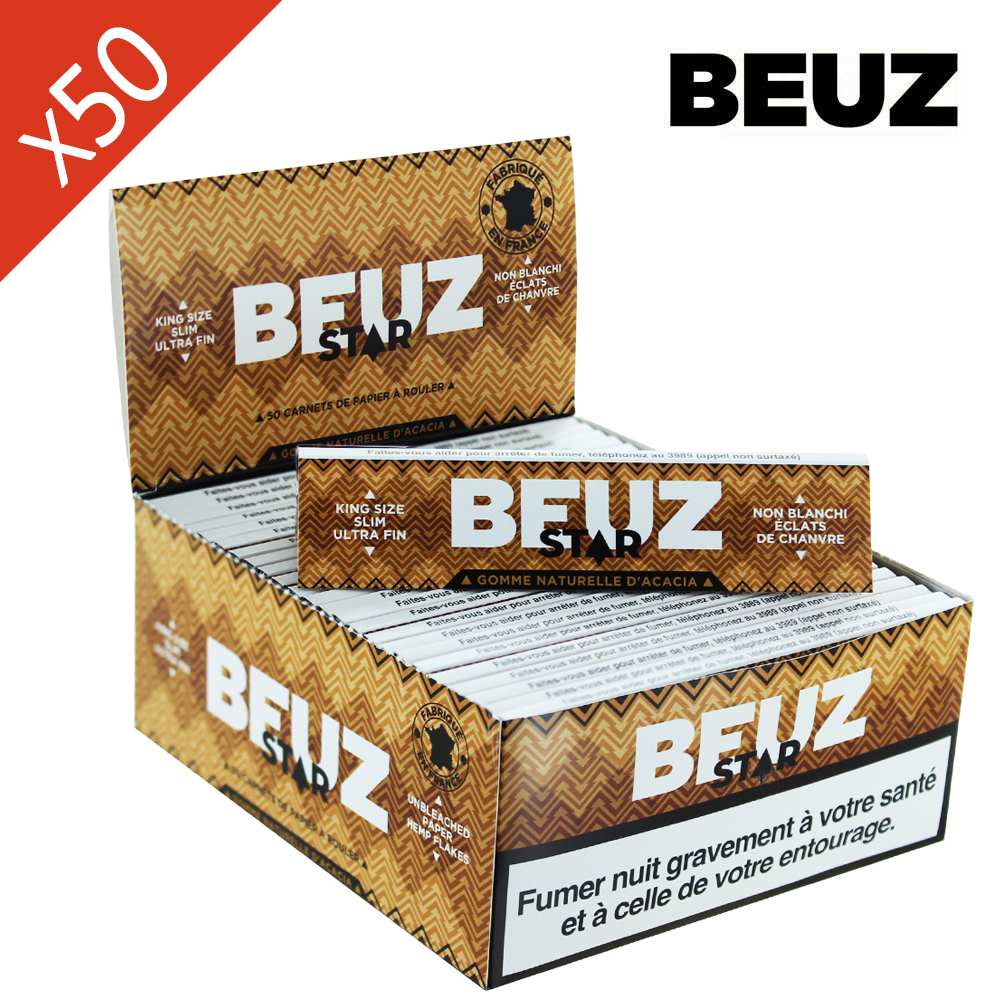 Feuilles à rouler Beuz Star Slim Non Blanchies — vue 4