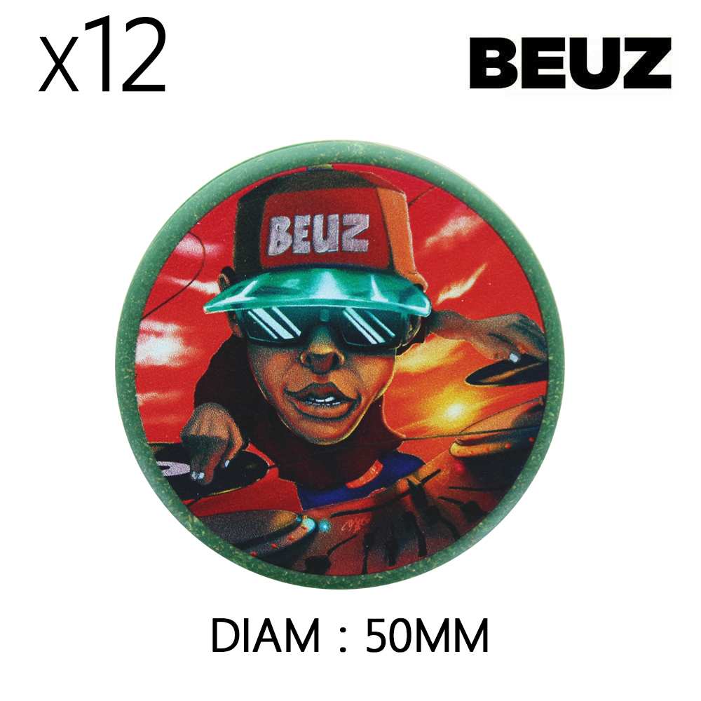 Boîte de 12 Grinders en chanvre Dj Beuz écologique — vue 2