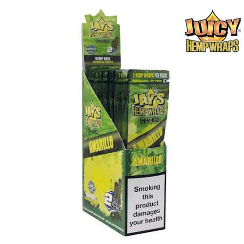 Blunt de chanvre Amarillo Boîte de 25 paquets — vue 3