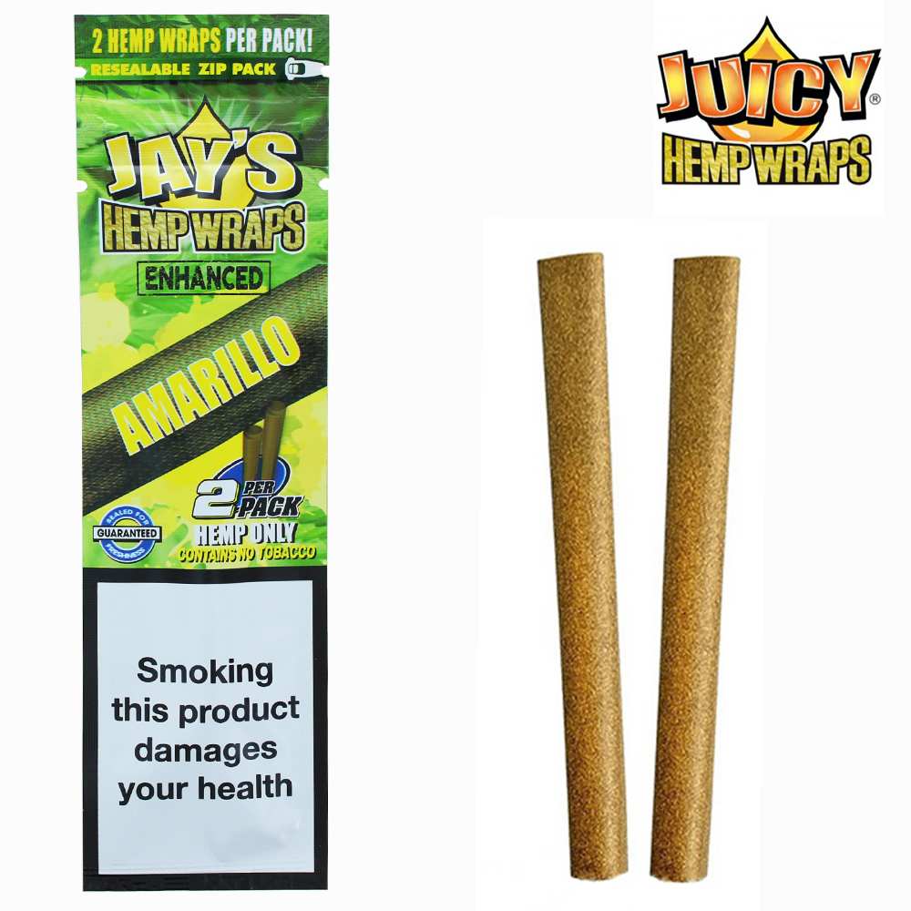 Blunt de chanvre Amarillo Boîte de 25 paquets