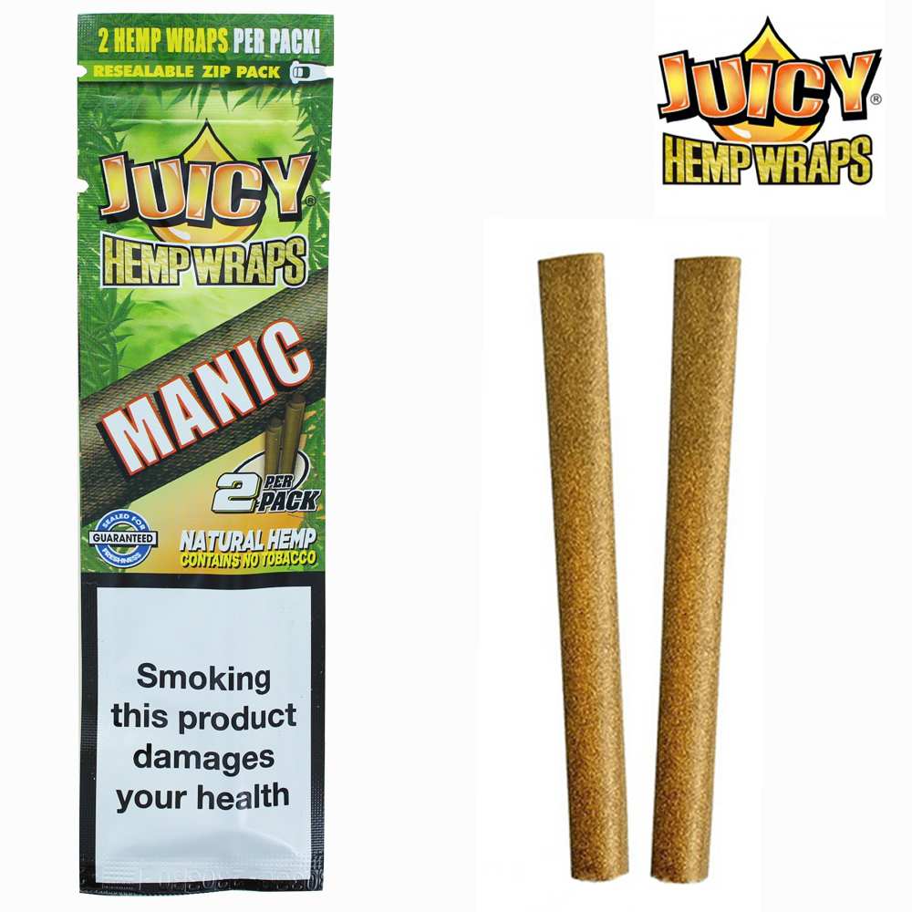 Blunt de chanvre Manic Boîte de 25 paquets
