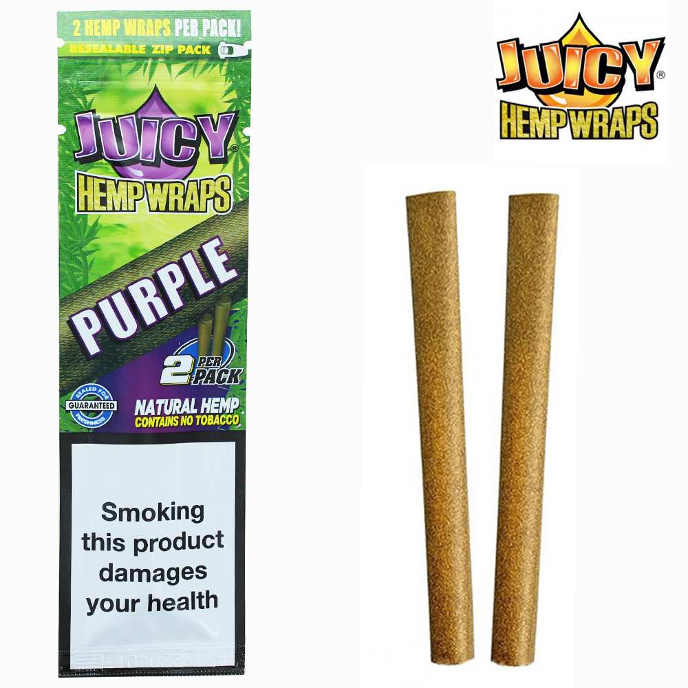Blunt de chanvre Purple Boîte de 25 paquets
