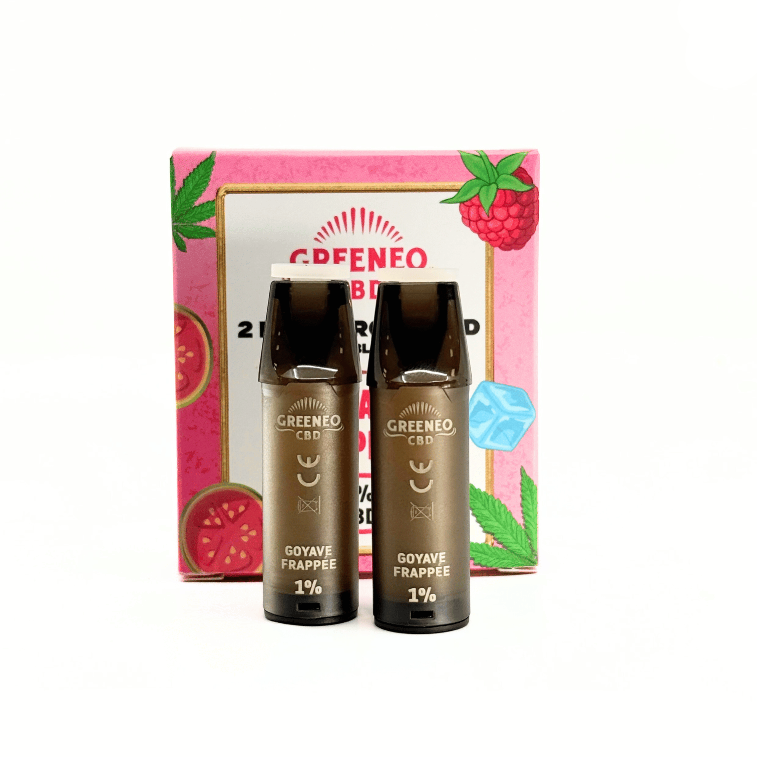 Cartouches CBD Goyave Frappée - 2 pcs