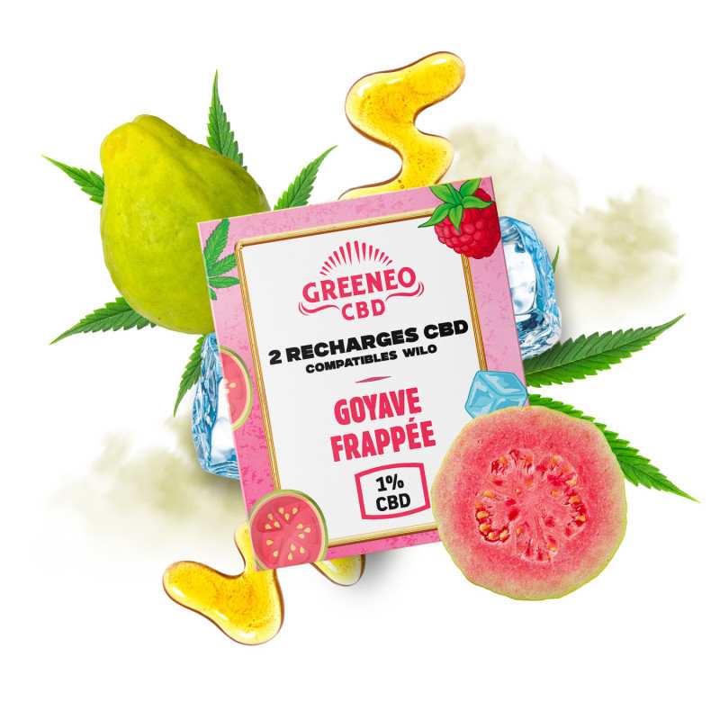Cartouches CBD Goyave Frappée - 2 pcs — vue 2