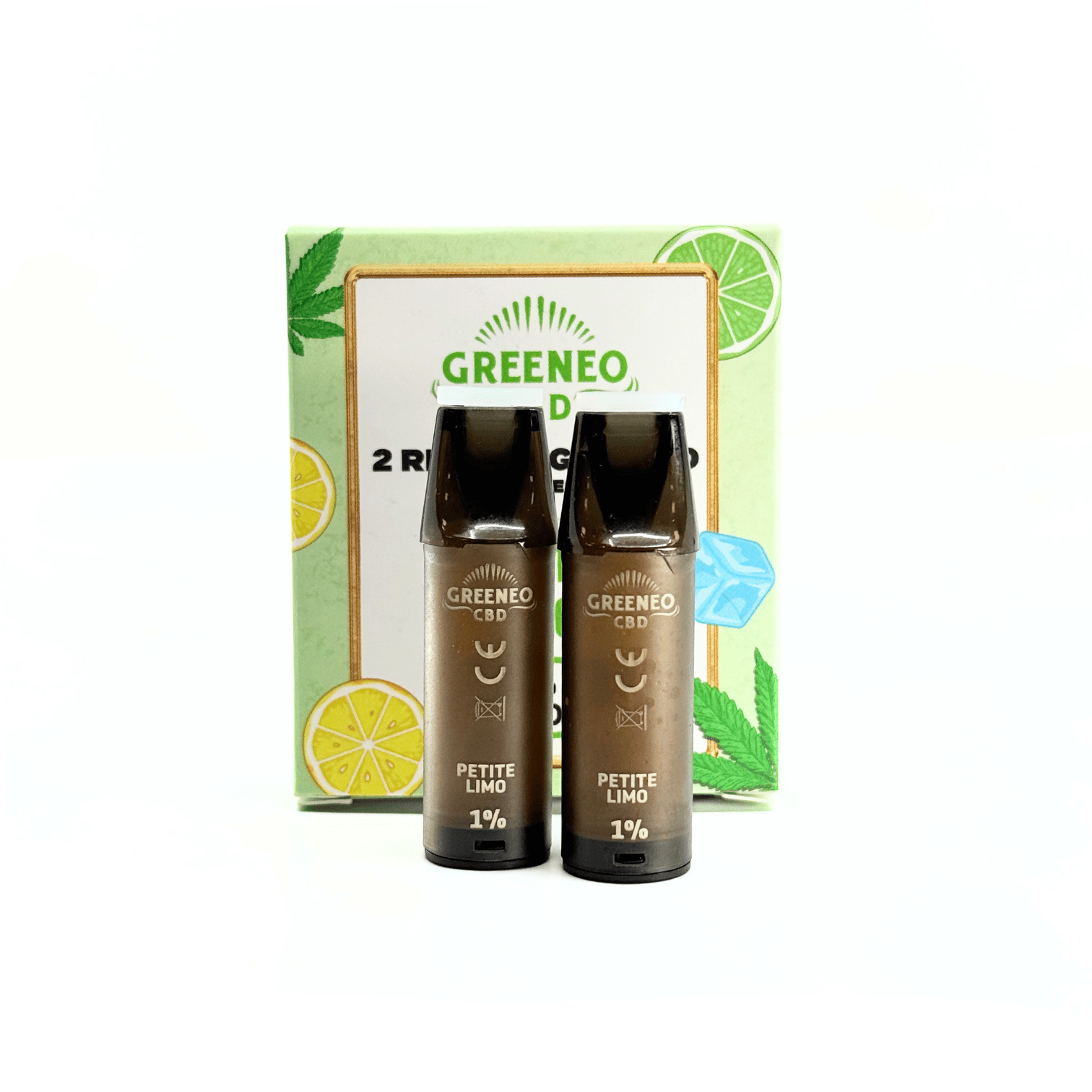 Cartouches CBD Petite Limo - 2 pcs
