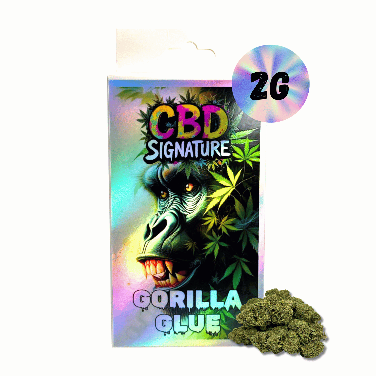 Fleur de CBD Gorilla Glue 2G - CBD Signature — vue 2