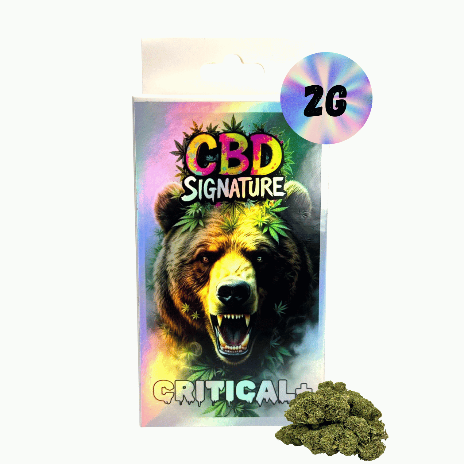 Fleur de CBD Critical+ 2G - CBD Signature — vue 2