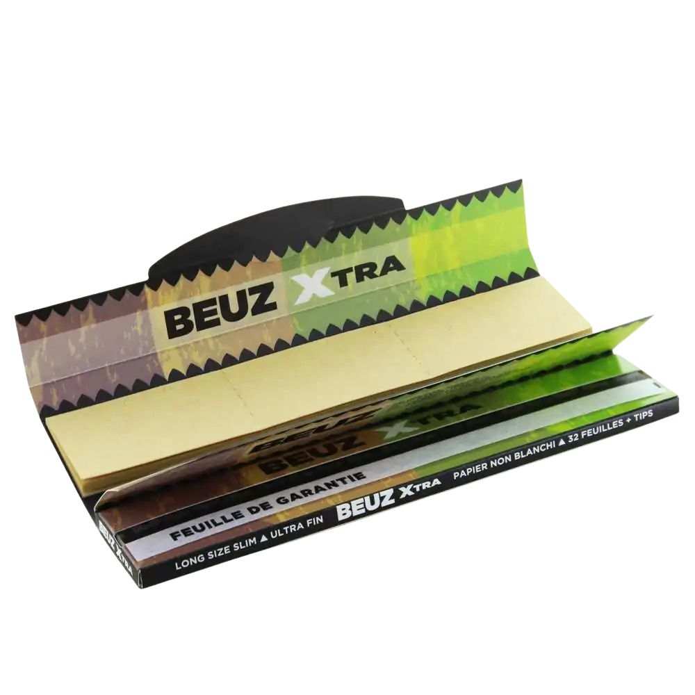 Feuilles Slim Long Brown 125mm Beuz — vue 2