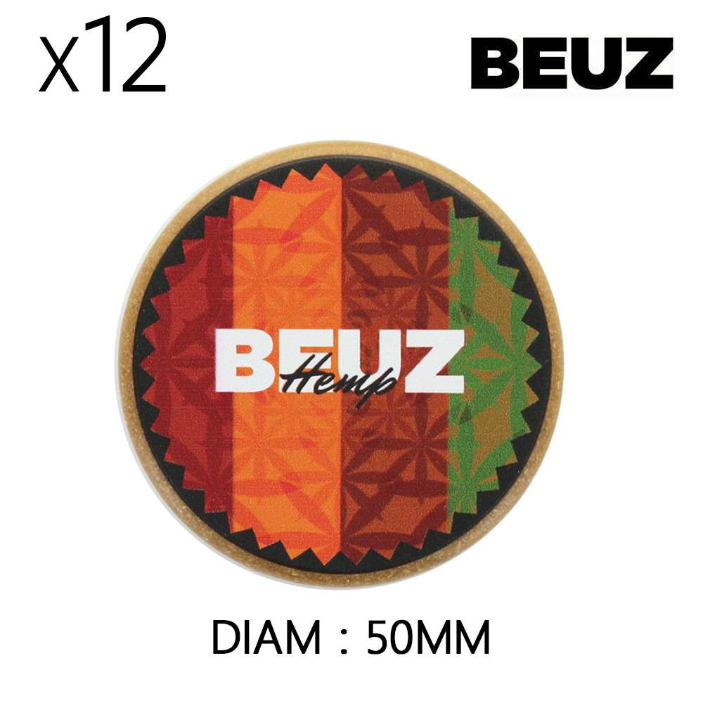 Boîte de 12 Grinders en chanvre 50 mm Beuz Hemp — vue 2