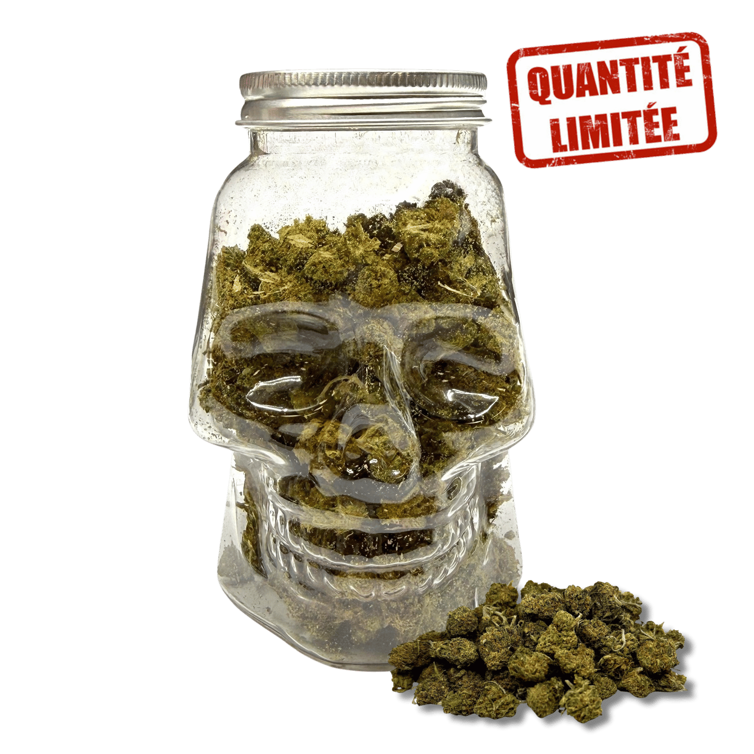 Fleurs CBD Small Bud Skull 25GR - Édition Limitée Halloween — vue 4