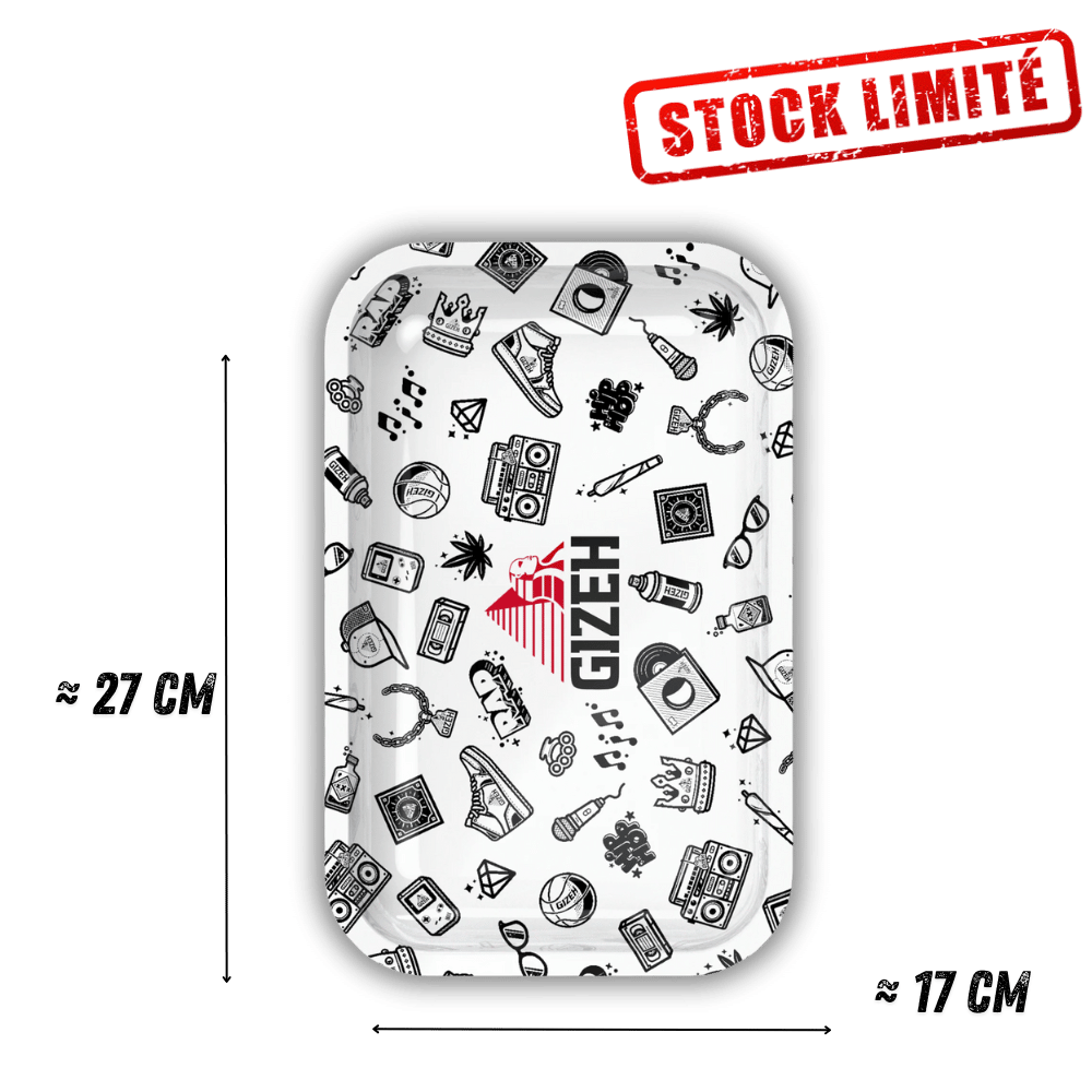 Plateau de Roulage Gizeh Comic Taille M - 275x175mm