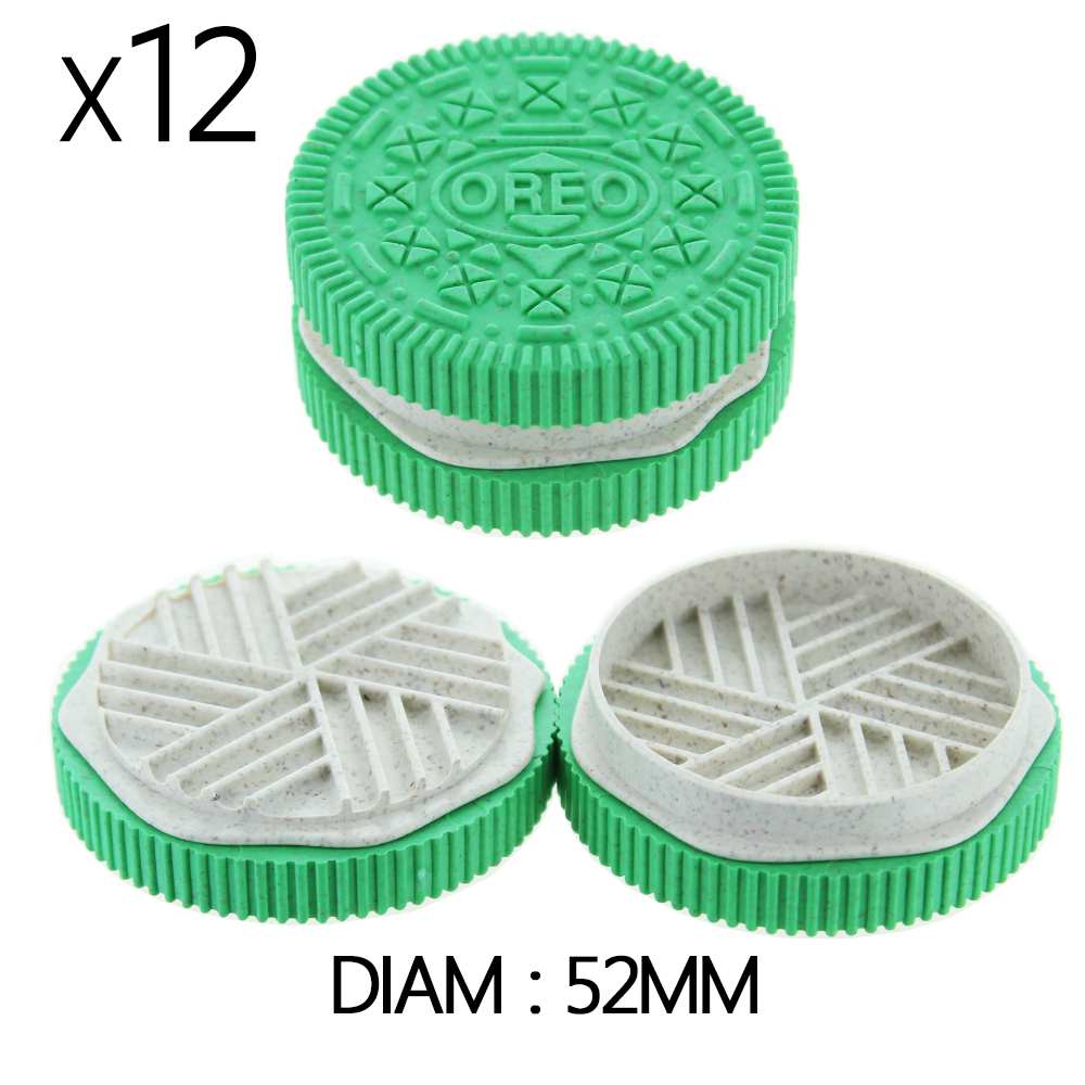 Boîte de 12 Grinders en chanvre 52 mm Orio Biscuits — vue 2