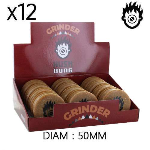 Boîte de 12 Grinders en chanvre 50 mm Kush Bong Organic — vue 3