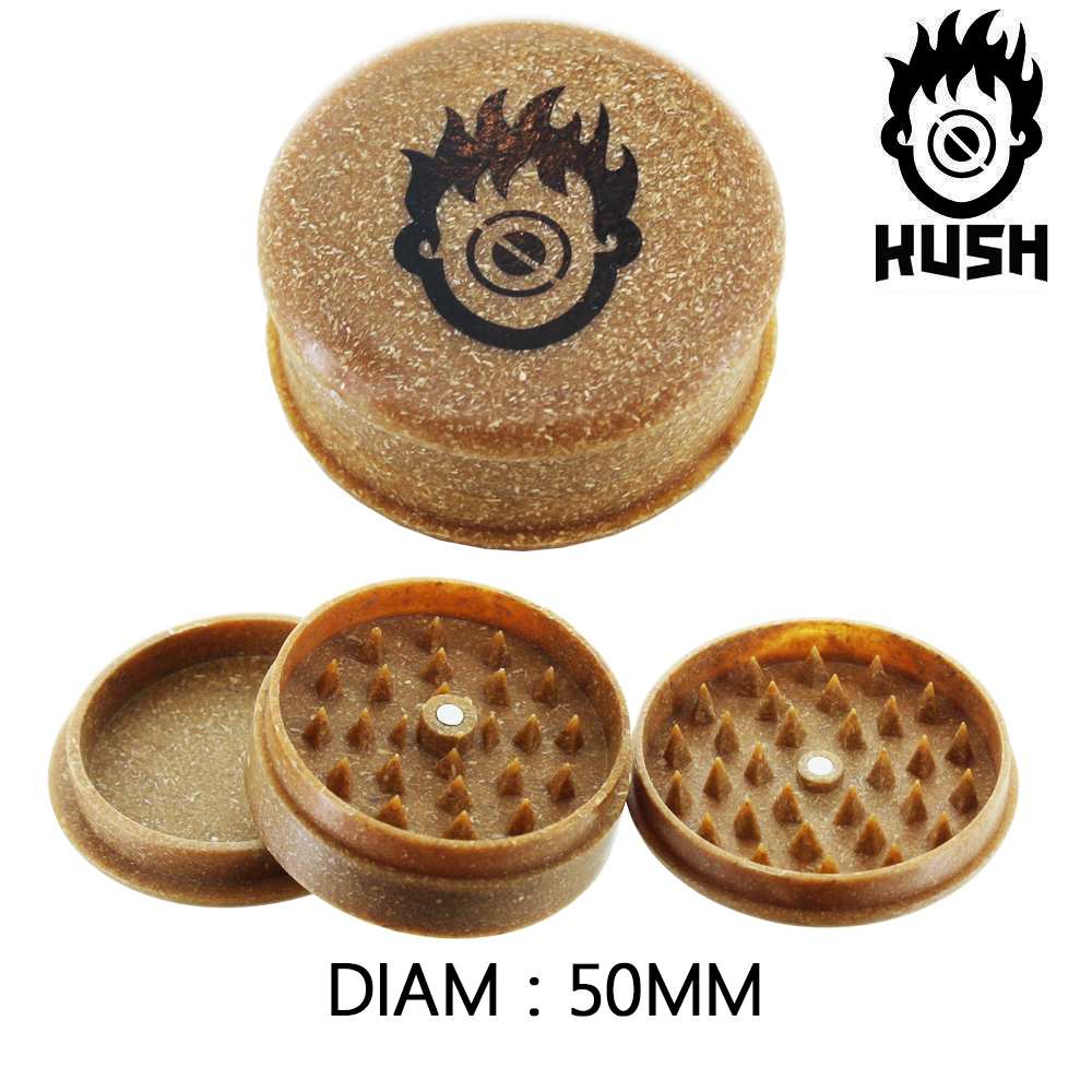Boîte de 12 Grinders en chanvre 50 mm Kush Bong Organic — vue 2