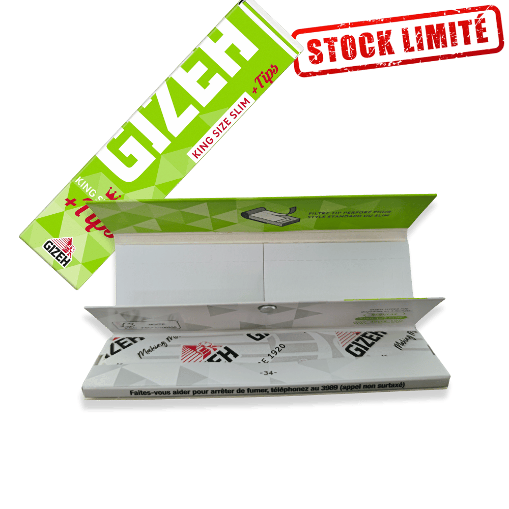 King Size Slim Super Fine + Tips