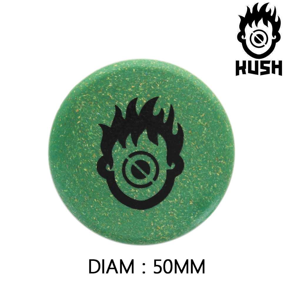 Boîte de 12 Grinders en chanvre 50 mm Kush Bong Green Organic — vue 2