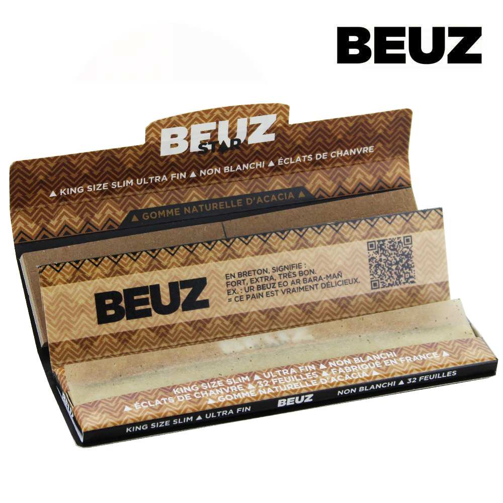 Feuilles à rouler Beuz Star Slim Non Blanchies + Filtres — vue 2