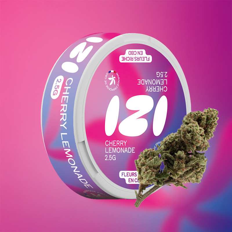 Fleur de CBD Cherry Lemonade 2.5g - IZI — vue 3