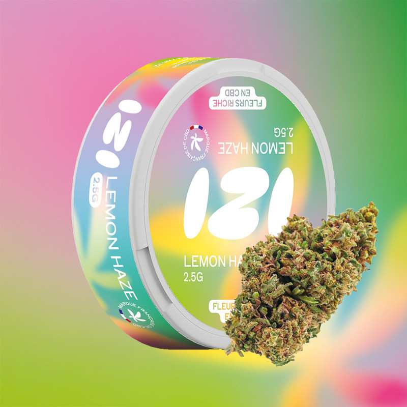 Fleur de CBD Lemon Haze 2.5g - IZI — vue 3