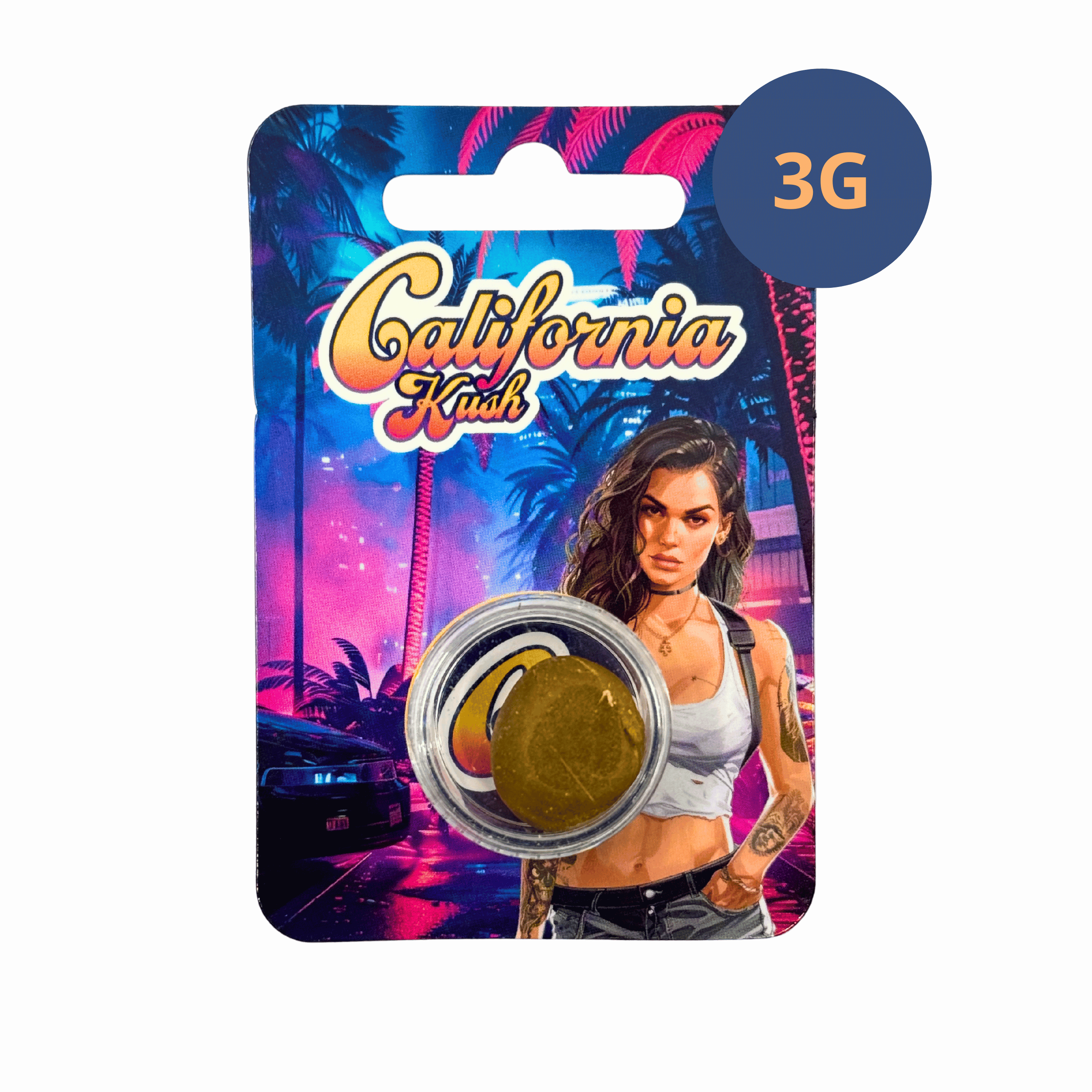 Résine Piatella Hash CBD 50% California Kush 3g — vue 2
