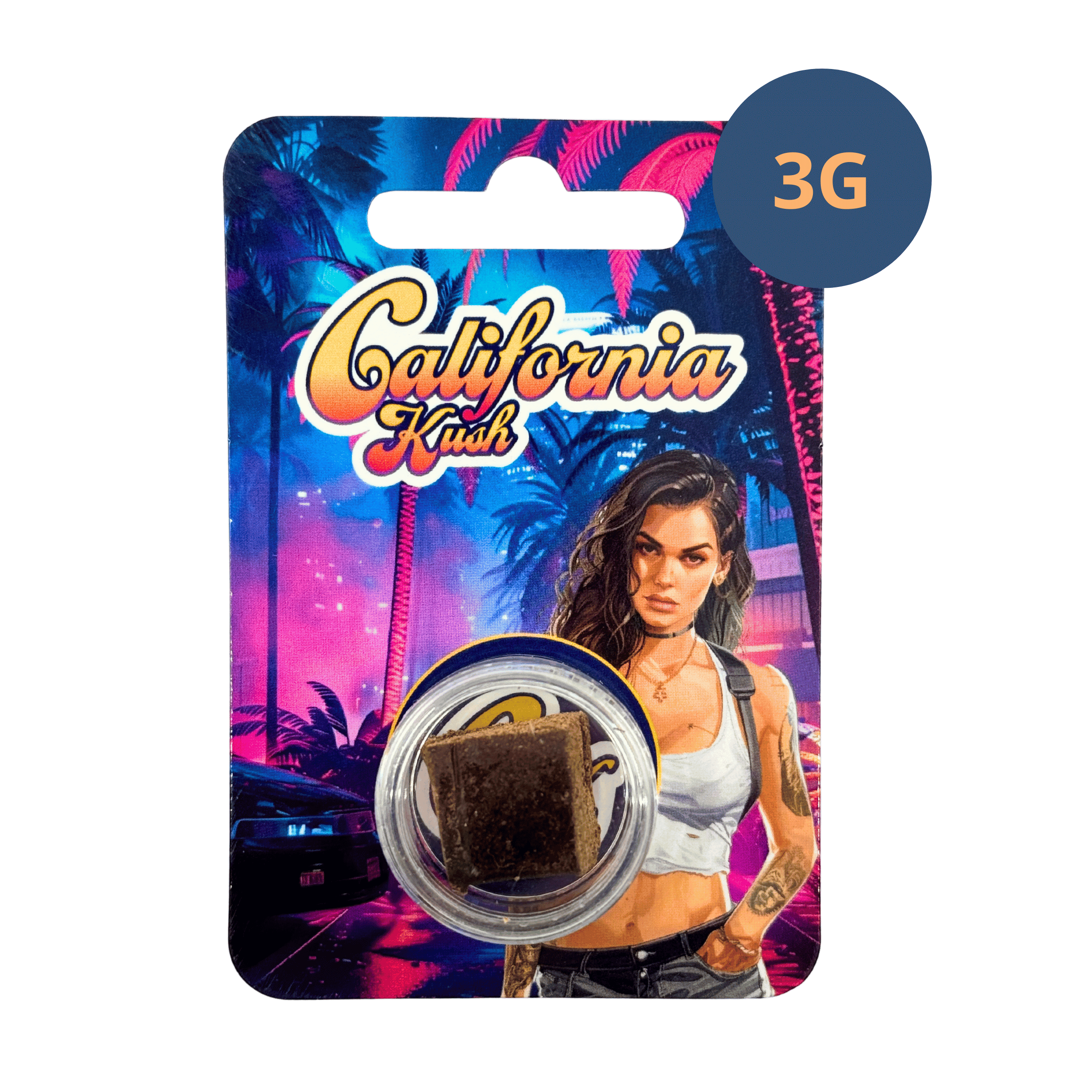 Résine Suprême Purple CBD 50% California Kush 3g — vue 2