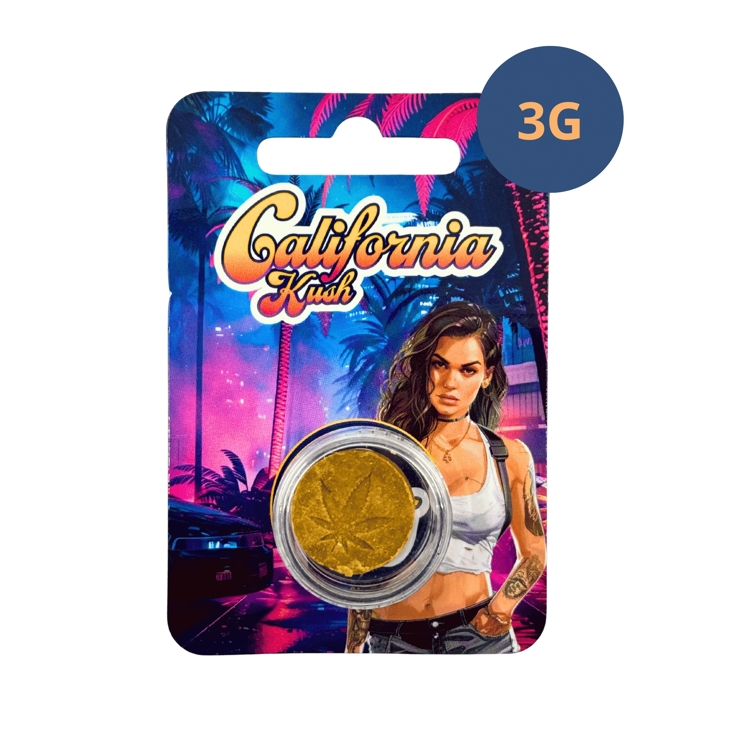 Résine Ketama Hash CBD 30% - THC 0% California Kush 3g — vue 2