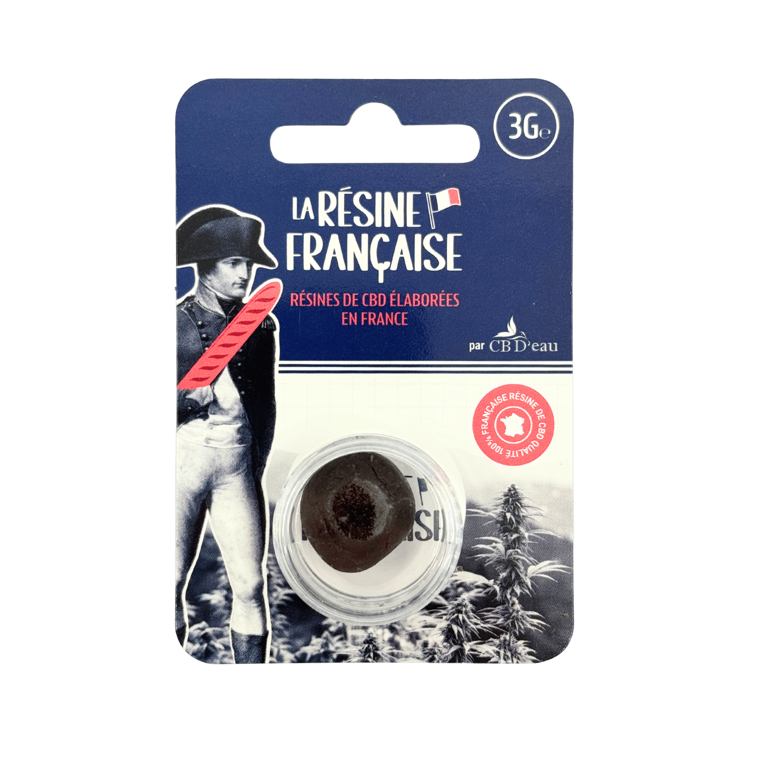 CBD Libanais Rouge - Résine Française 3g - 30% CBD — vue 2
