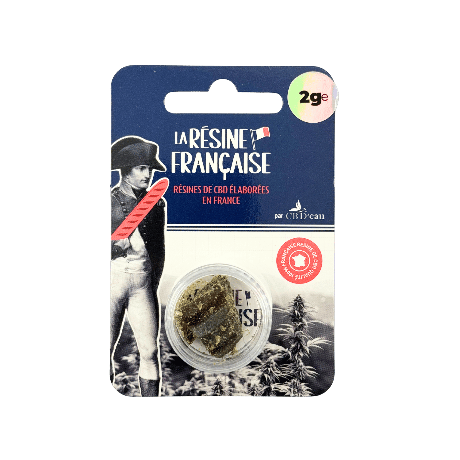 3x Filtré - Résine Française 2g - 80% CBD — vue 2