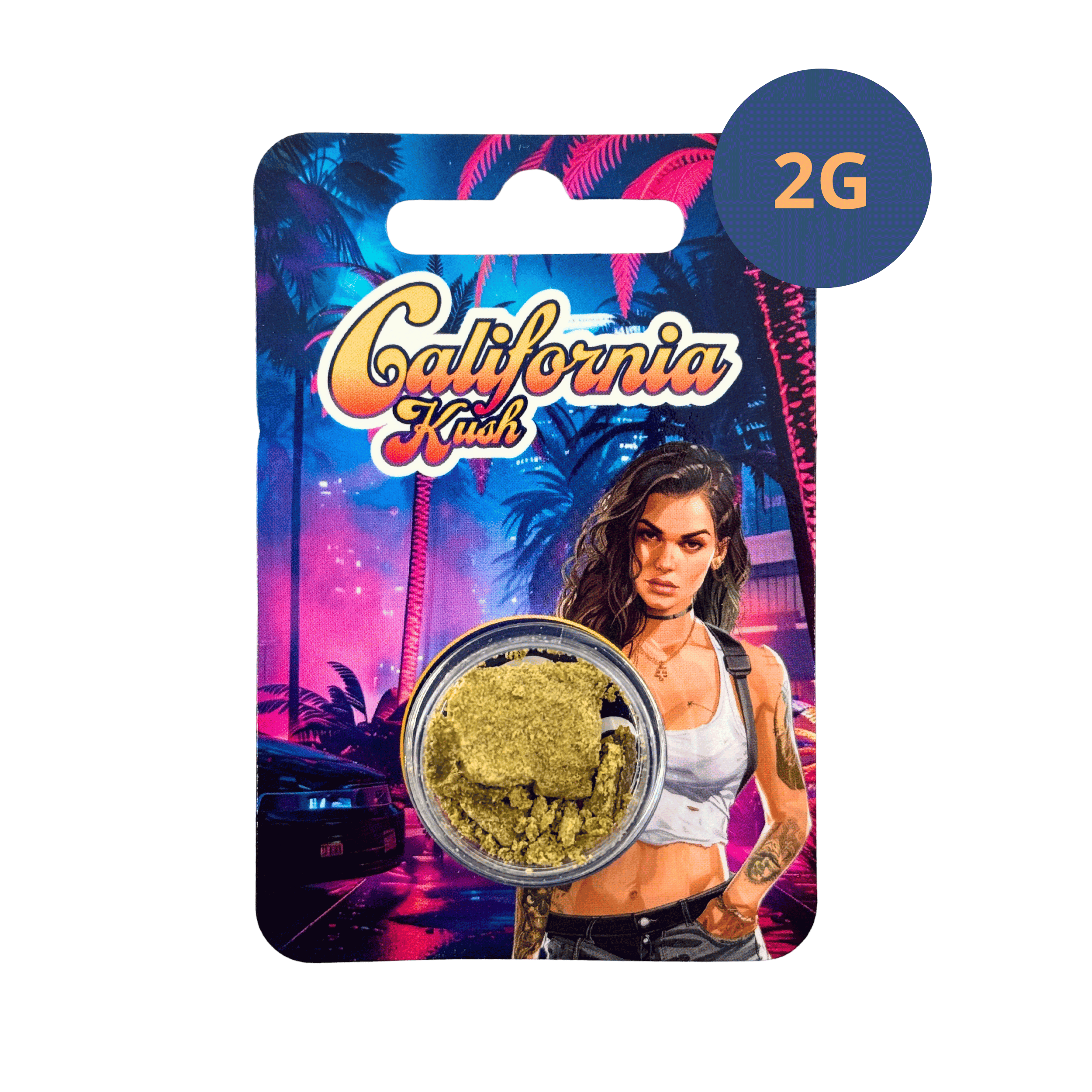 Résine Nouveau Jaune CBD 50% California Kush 2g — vue 2