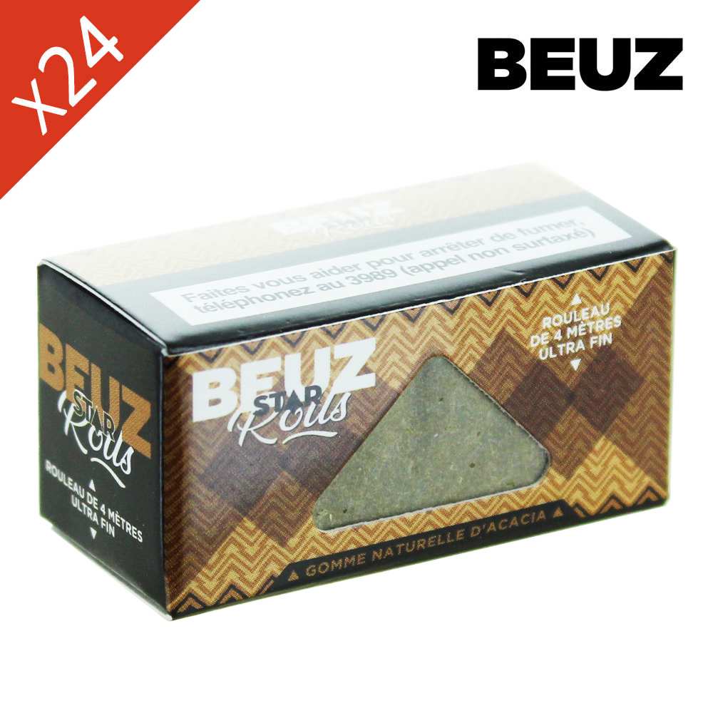 Boîte de 24 Rouleaux de Feuille à Rouler Slim Star Beuz — vue 3