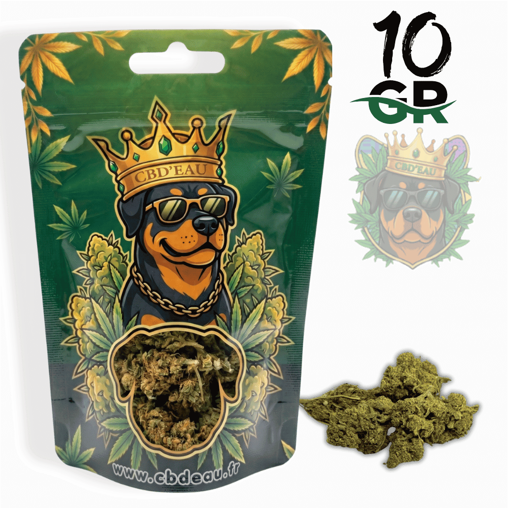 Fleur de CBD Lemon Haze 10g préemballée — vue 3