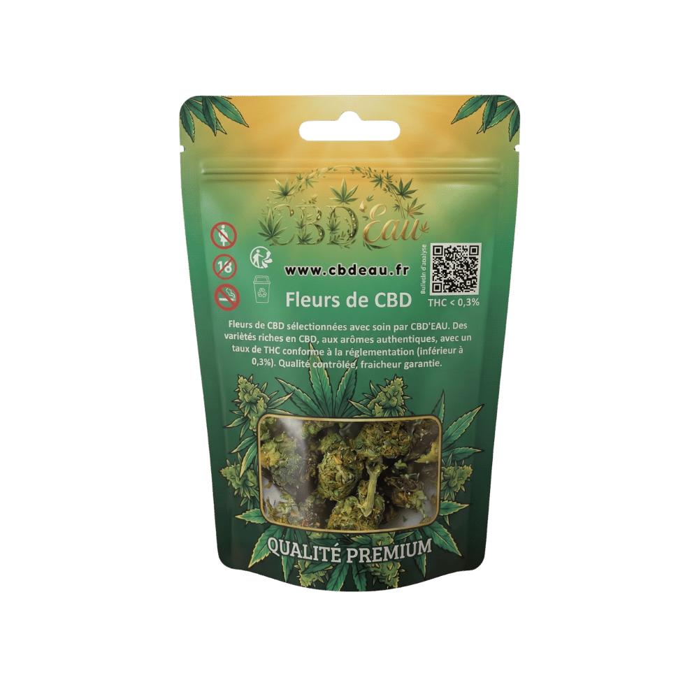 Fleur de CBD California Kush 10g préemballée — vue 2