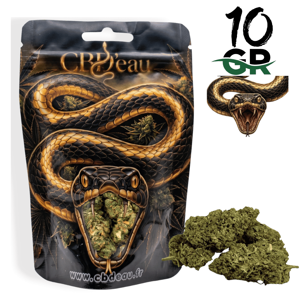 Fleur de CBD Super Silver Haze 10g préemballée — vue 3