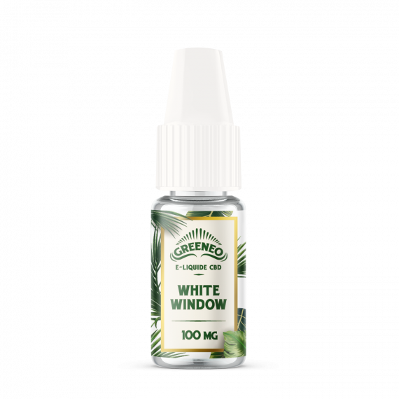 E-liquide CBD White Window sans nicotine